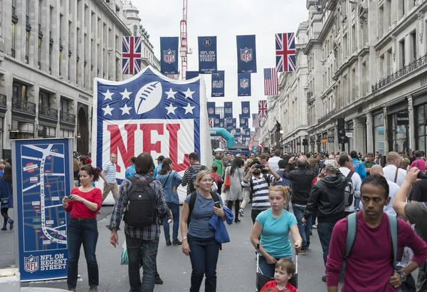 NFL on Regent Street — Stock Photo, Image