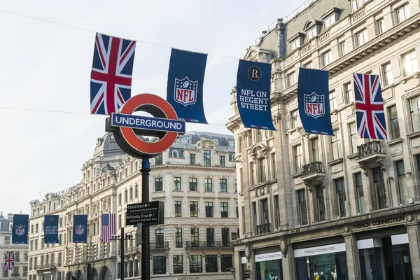 NFL op Regent Street — Stockfoto