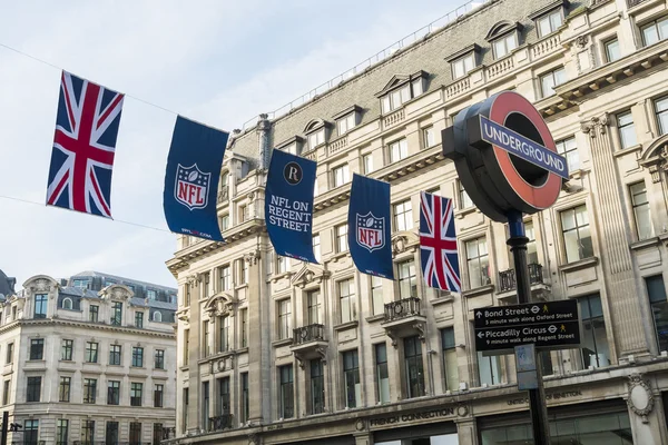 NFL on Regent Street — Stock Photo, Image