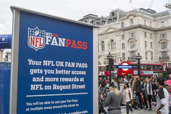 NFL op Regent Street — Stockfoto