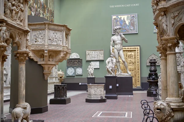 De Weston gipsen in het Victoria and Albert museum — Stockfoto