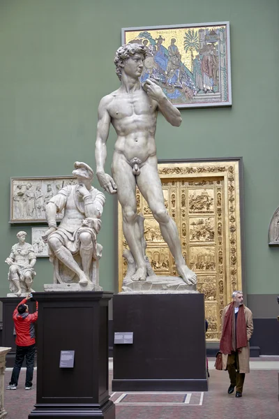 Michelangelo's David plaster cast — Stock Photo, Image