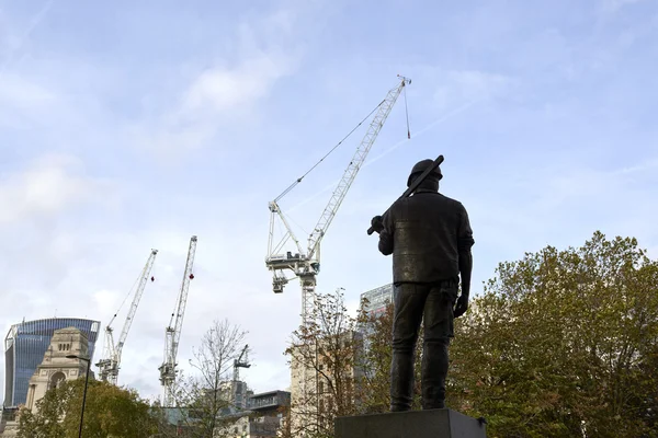 The Building Worker — Stock Photo, Image