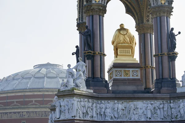 Mgliste Royal Albert Hall — Zdjęcie stockowe