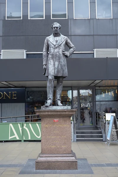 Robert Stephenson statue — Stock Photo, Image