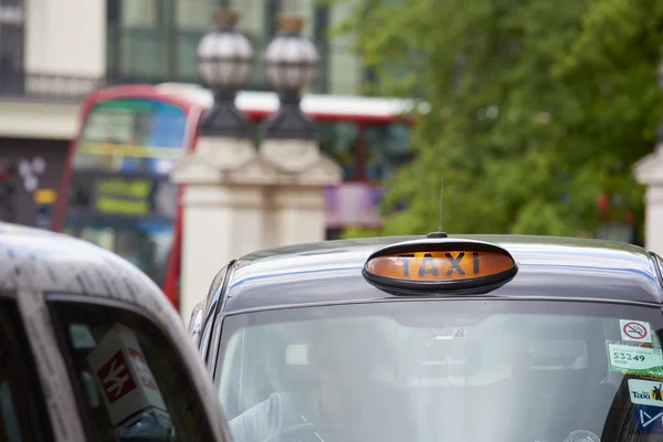 Black cab — Stock Photo, Image