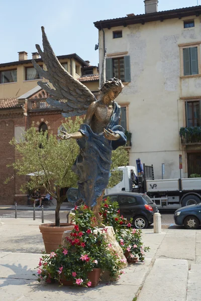 L 'Angelo Blu dell' Accoglienza — Stock fotografie