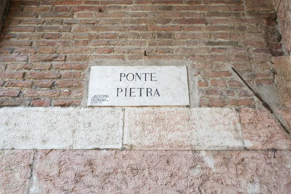 Ponte Pietra — Stok fotoğraf