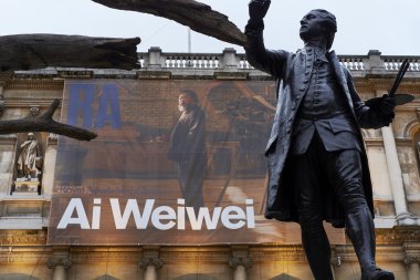 AI Wei Wei ağaca Kraliyet Sanat Akademisi