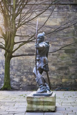 robin hood heykeli