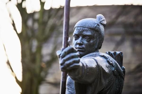 Statue of Robin Hood — Stock Photo, Image