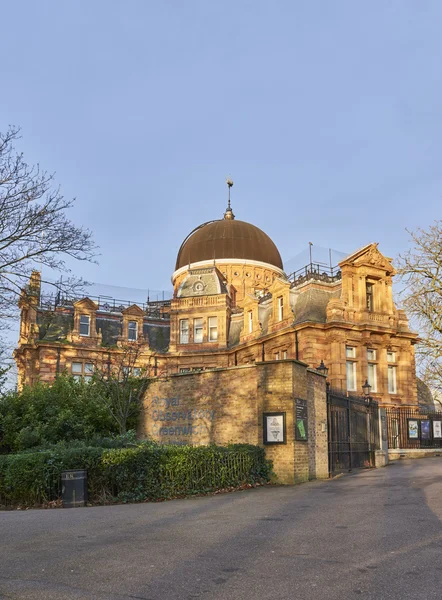 Królewskie Obserwatorium Astronomiczne w greenwich — Zdjęcie stockowe