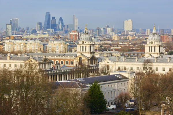 London from Greenwich — Stock Photo, Image