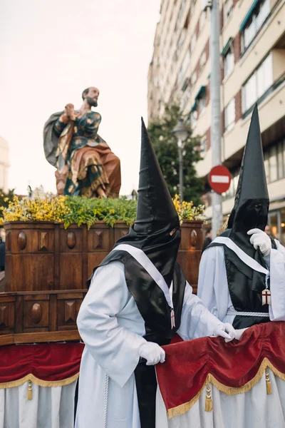 Kutsal hafta Valladolid, İspanya — Stok fotoğraf