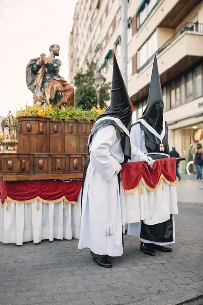 Kutsal hafta Valladolid, İspanya — Stok fotoğraf