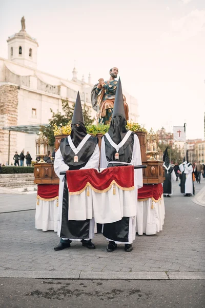 Kutsal hafta Valladolid, İspanya — Stok fotoğraf