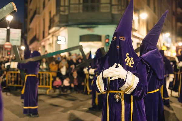 Wielki tydzień w Valladolid, Hiszpania — Zdjęcie stockowe