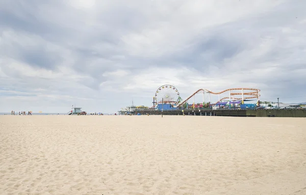 Koncepcja Santa Monica Beach.Summer — Zdjęcie stockowe