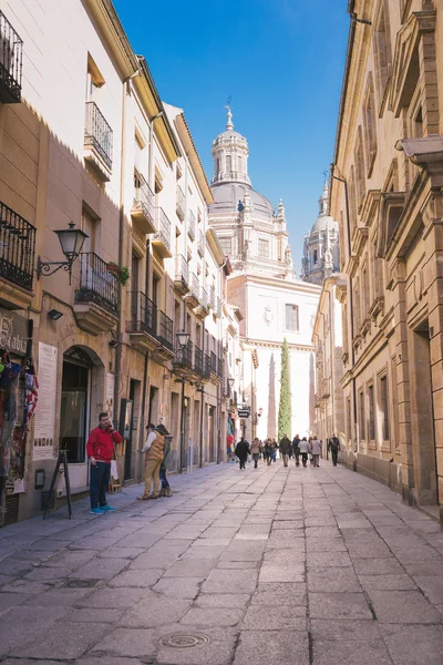 Salamanca, Spain, street in the old town — Zdjęcie stockowe
