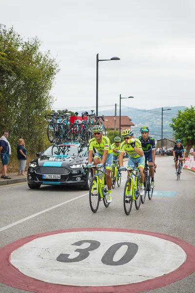 Rundfahrt durch Spanien oder la vuelta — Stockfoto