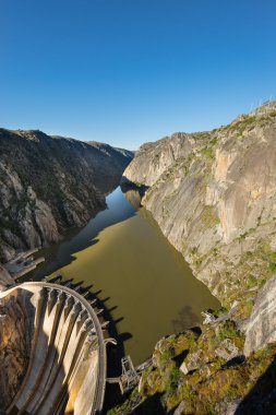 Arribes del Duero doğal park, Salamaca İspanya. 
