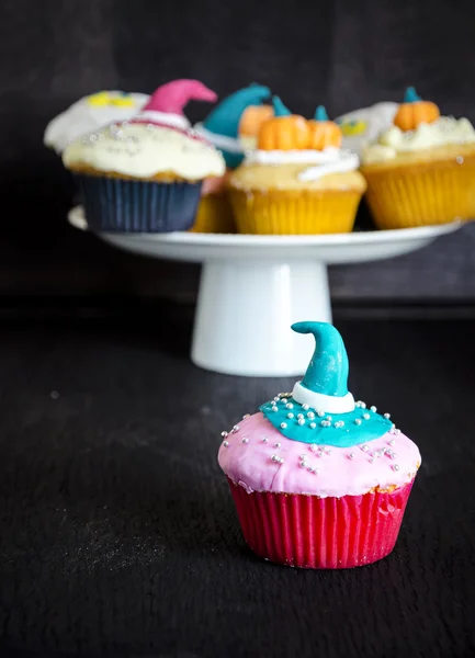 Halloween cupcakes — Stock Photo, Image