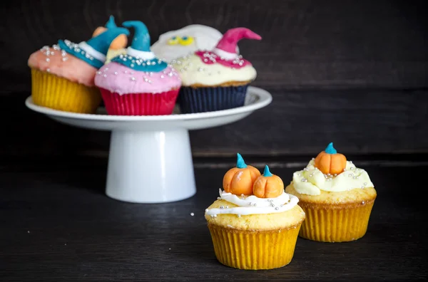 Halloween cupcakes — Zdjęcie stockowe