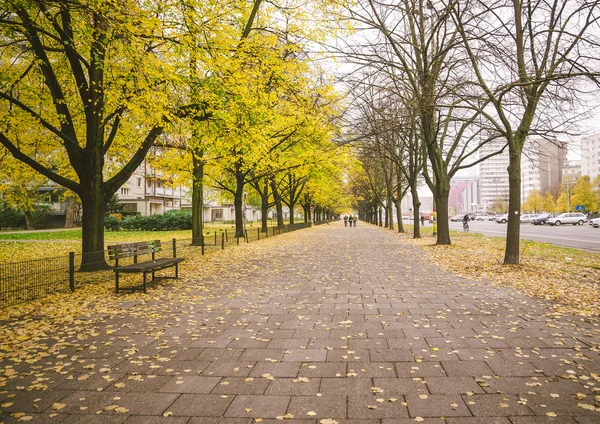 Herfst stadsgezicht, Berlin, Duitsland — Stockfoto