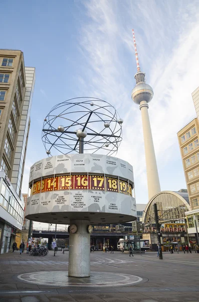 Πύργος Tv Βερολίνο, Γερμανία στην — Φωτογραφία Αρχείου