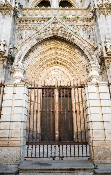 Detal katedry w Toledo, Hiszpania — Zdjęcie stockowe