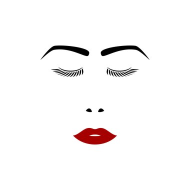 Beyaz kız yüzünü