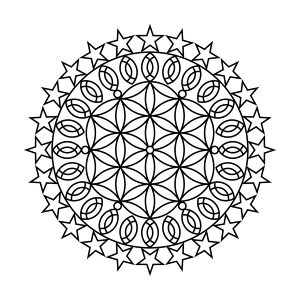Flower Of Life Coloring Book Best Flower Site