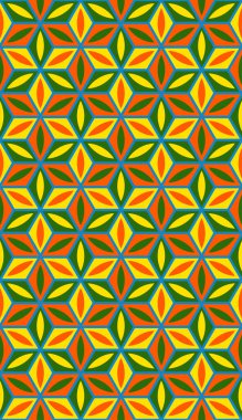 Kutsal geometrinin kusursuz deseni.