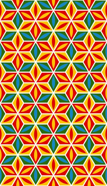 Flor de la vida patrón inconsútil de la geometría sagrada — Archivo Imágenes Vectoriales