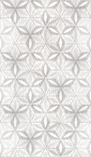 生命の花シームレスなパターンの神聖な幾何学 — ストックベクタ