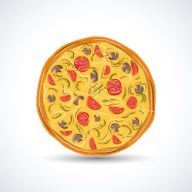 Vejetaryen pizza