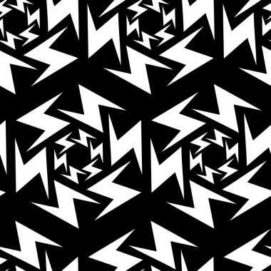 Soyut geometrik dikişsiz desen