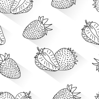 Çilek doodle sorunsuz