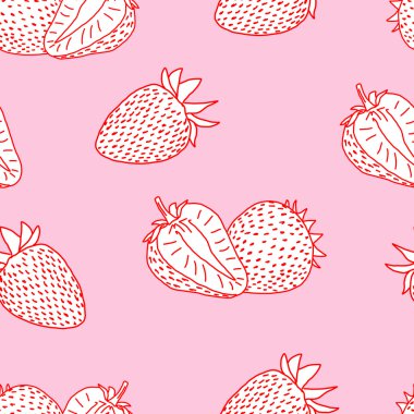 Çilek doodle sorunsuz