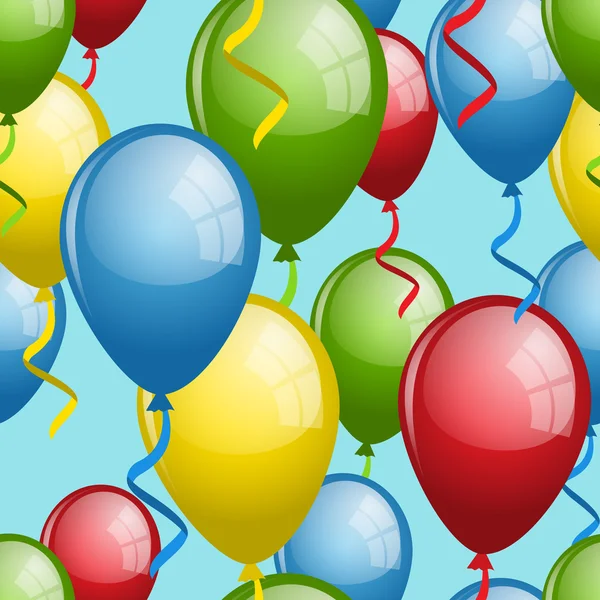Balloon seamless — Stock Vector