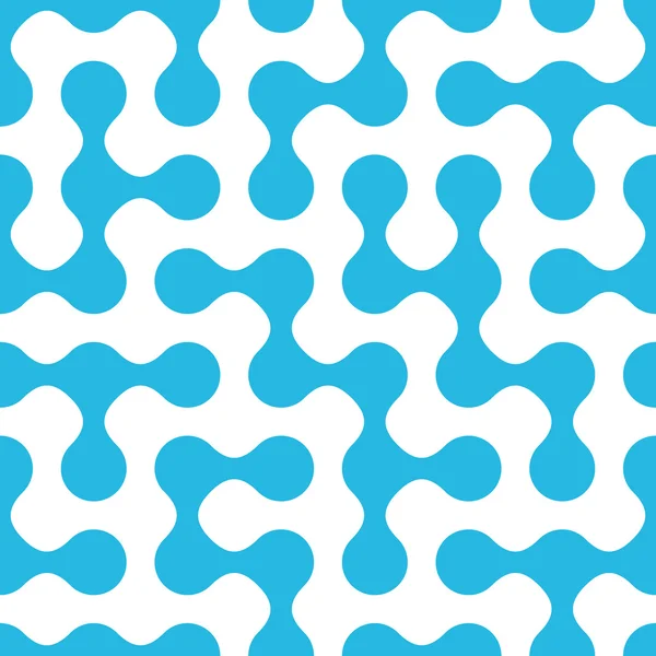 Labyrinthe arrondi motif sans couture — Image vectorielle