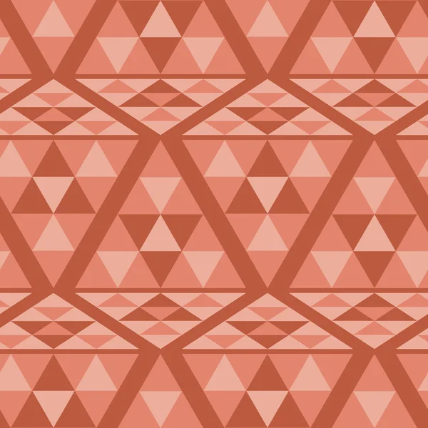 三角形の民族パターン — ストックベクタ