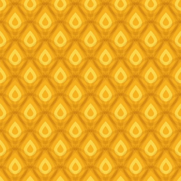 Pineapple texture seamless pattern — Stock Vector