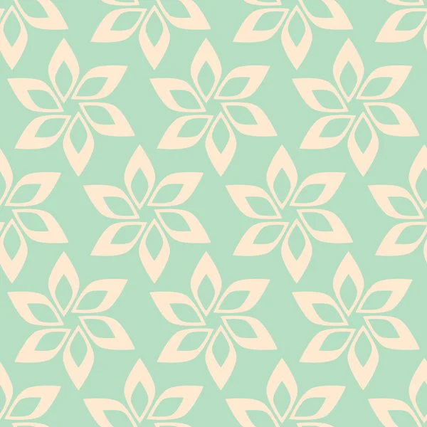 Simple flower seamless pattern — Stock Vector