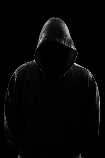 Scary Hooded Man — Stock Photo © digitex #55772883