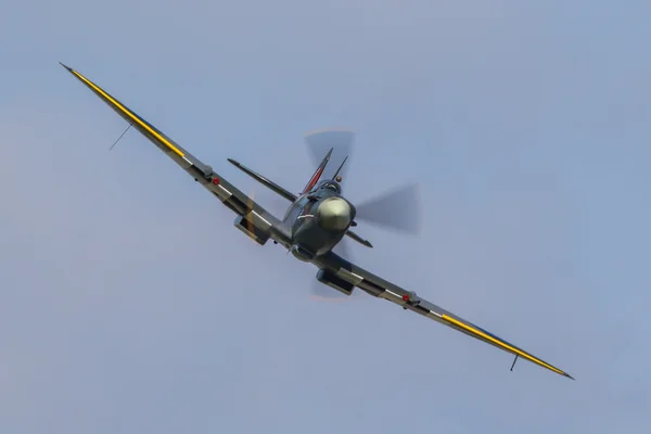 Supermarine Spitfire-ban Pardubice — Stock Fotó