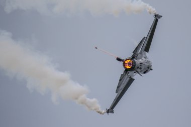 Belçika F-16 Demo takımı Leuwardeen