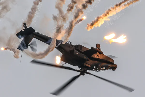 AH-64 Equipo de demostración Apache — Foto de Stock