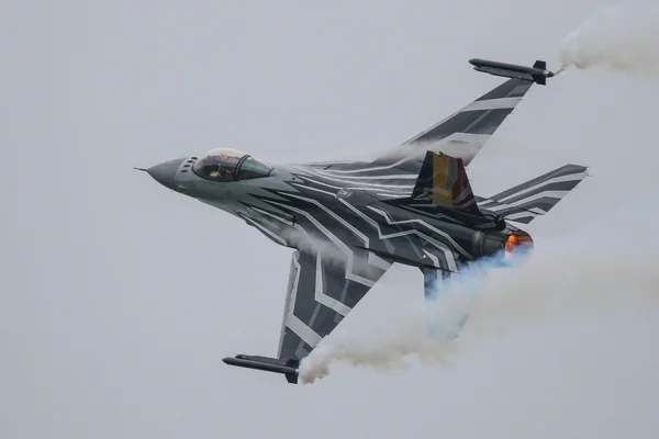 Сборная Бельгии F-16 — стоковое фото