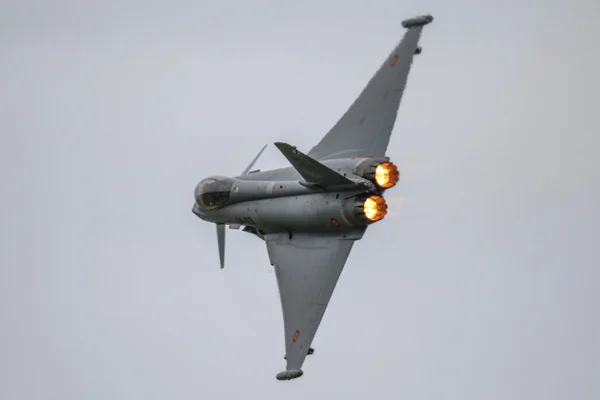 Eurofighter Typhoon in Leuwardeen — Stock Photo, Image